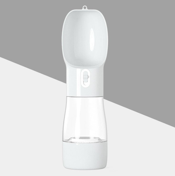 2-in-1 Portable Pet Water Bottle & Feeder – Leakproof, Travel-Friendly, Dog Walking Essential