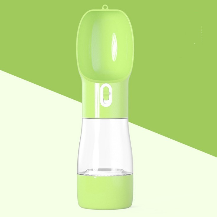2-in-1 Portable Pet Water Bottle & Feeder – Leakproof, Travel-Friendly, Dog Walking Essential