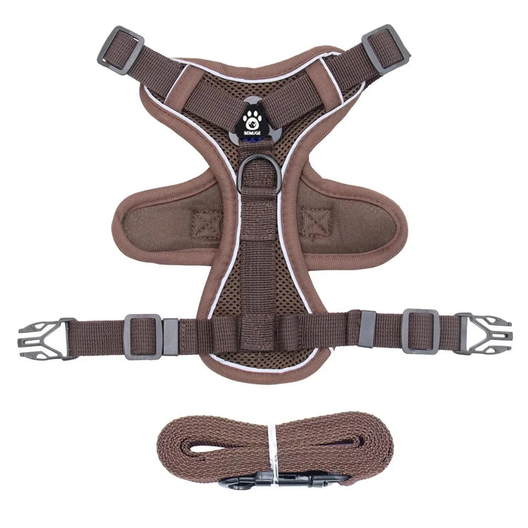 Escape-Proof Cat Harness & Leash β Reflective, Breathable, Adjustable Fit