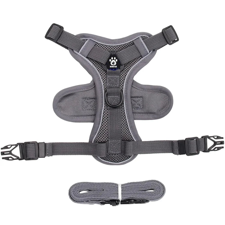 Escape-Proof Cat Harness & Leash β Reflective, Breathable, Adjustable Fit