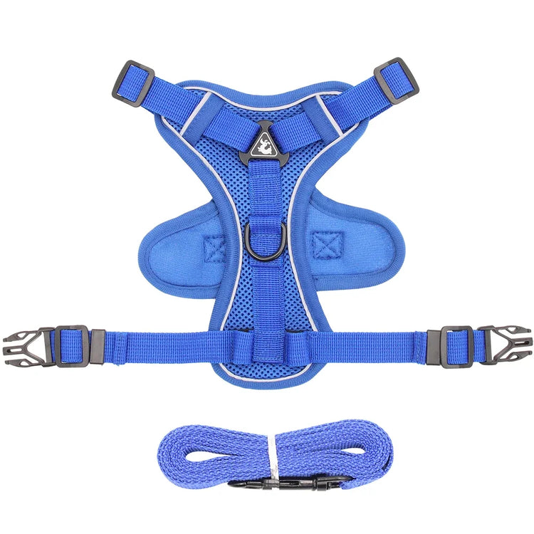 Escape-Proof Cat Harness & Leash β Reflective, Breathable, Adjustable Fit