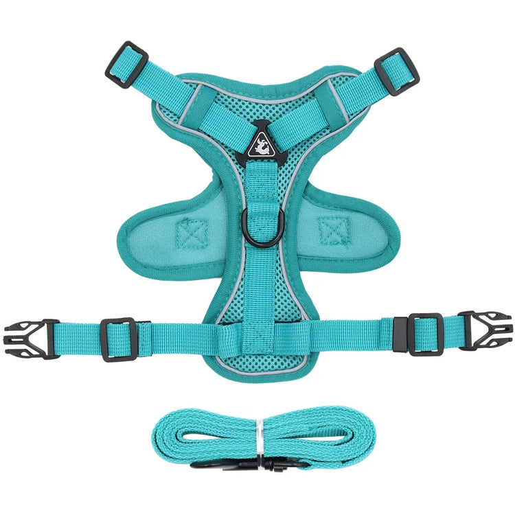 Escape-Proof Cat Harness & Leash β Reflective, Breathable, Adjustable Fit