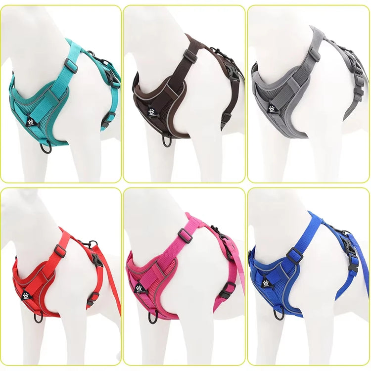 Escape-Proof Cat Harness & Leash β Reflective, Breathable, Adjustable Fit