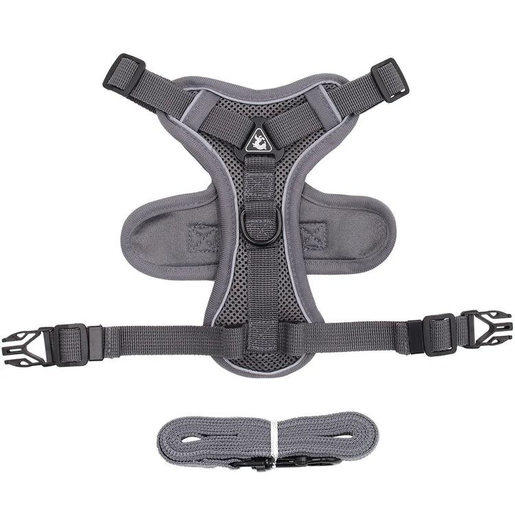 Escape-Proof Cat Harness & Leash β Reflective, Breathable, Adjustable Fit