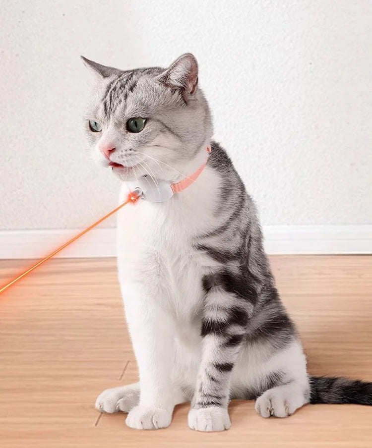 Smart LED Laser Cat Toy β USB Rechargeable Interactive Play