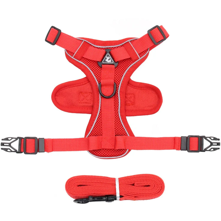 Escape-Proof Cat Harness & Leash β Reflective, Breathable, Adjustable Fit