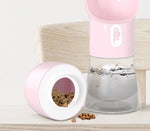 2-in-1 Portable Pet Water Bottle & Feeder – Leakproof, Travel-Friendly, Dog Walking Essential