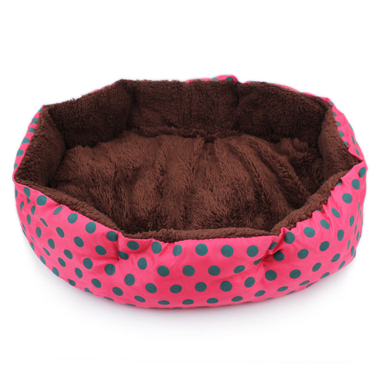 FluffyDreams Pet Bed – Soft, Stylish, and Snuggle-Ready!