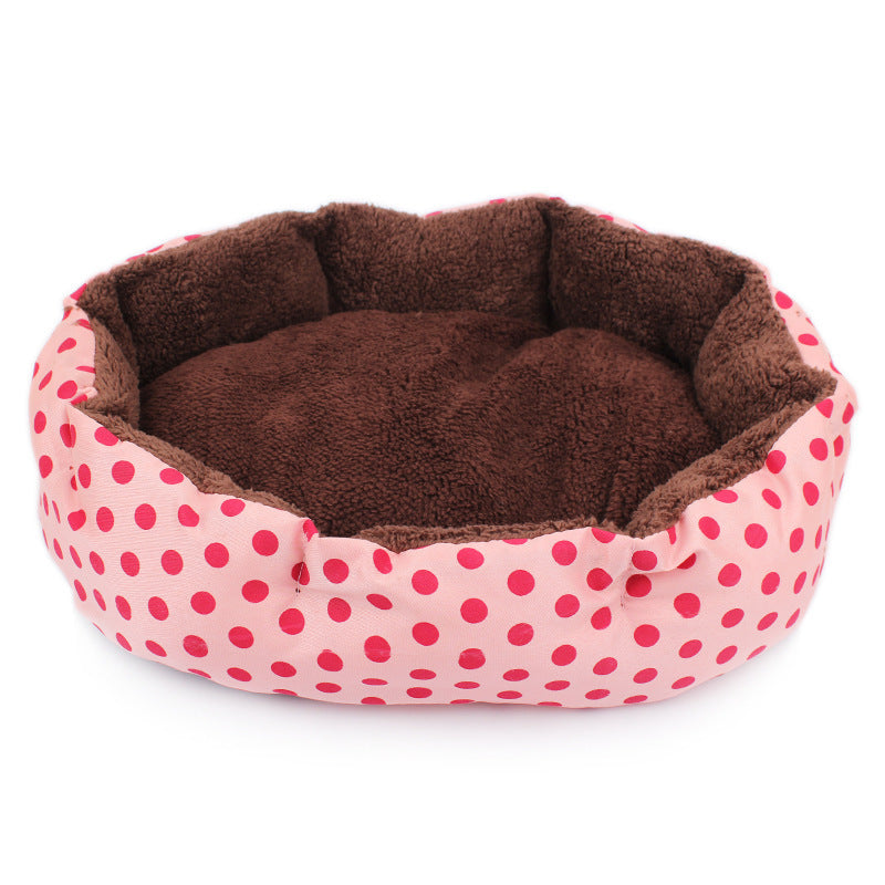 FluffyDreams Pet Bed – Soft, Stylish, and Snuggle-Ready!