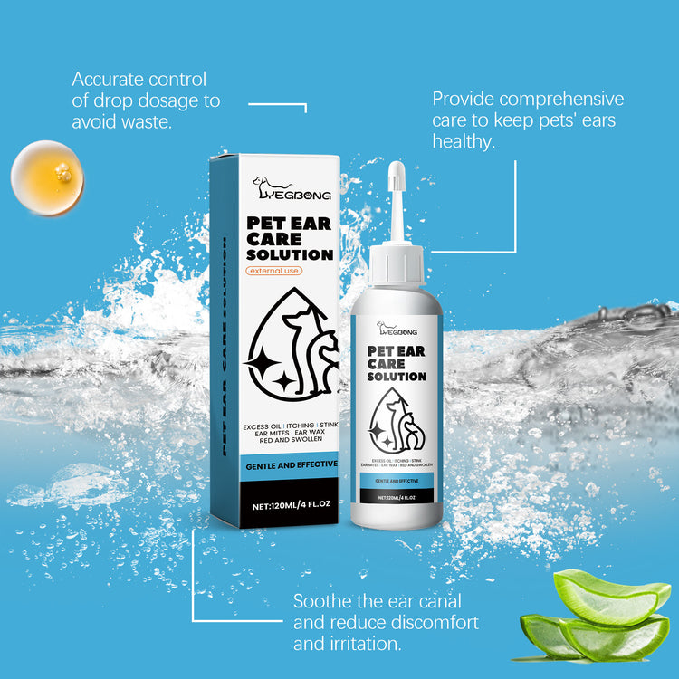 For Cats And Dogs Mild Cleaning Ear Odor Removal Ear Cleaning Liquid