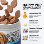 Calming Dog Chews – Natural Stress & Anxiety Relief