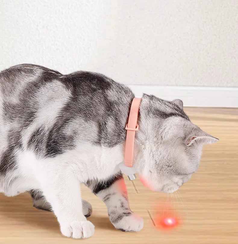 Smart LED Laser Cat Toy – USB Rechargeable Interactive Play