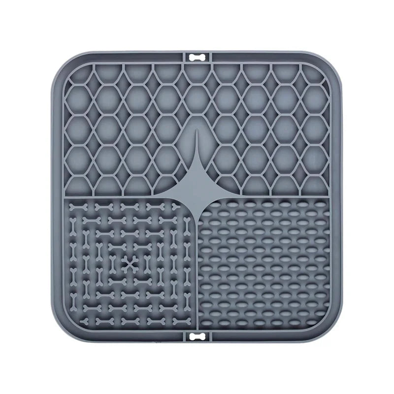 Pet Lick Mat for Dogs – Silicone Slow Feeder, Bathing Distraction, Suction Design, Training Aid