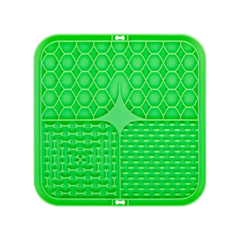 Pet Lick Mat for Dogs – Silicone Slow Feeder, Bathing Distraction, Suction Design, Training Aid