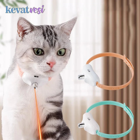 Smart LED Laser Cat Toy – USB Rechargeable Interactive Play