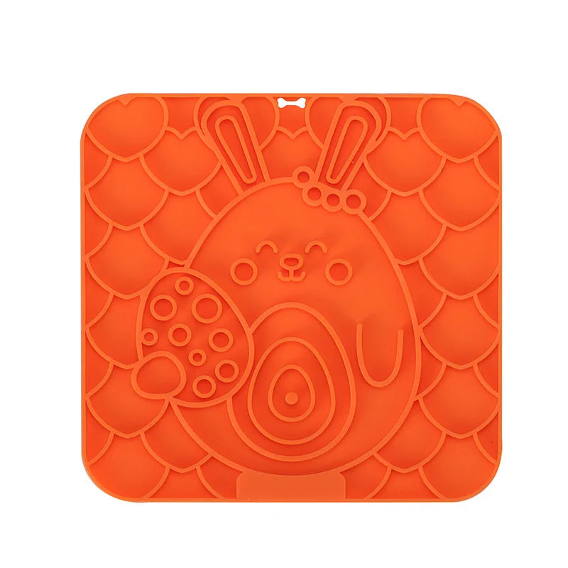 Pet Lick Mat for Dogs – Silicone Slow Feeder, Bathing Distraction, Suction Design, Training Aid