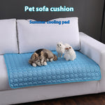 Ultra-Cool Pet Mat – Ice Silk Comfort for Dogs & Cats