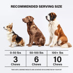 Calming Dog Chews – Natural Stress & Anxiety Relief