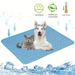 Ultra-Cool Pet Mat – Ice Silk Comfort for Dogs & Cats
