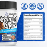 Calming Dog Chews – Natural Stress & Anxiety Relief